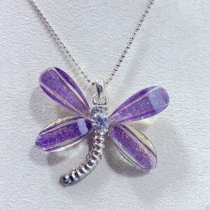 Custom dragonfly pendant and necklace​​​​​​​​​​​​​​​​